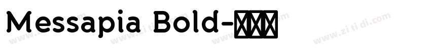Messapia Bold字体转换